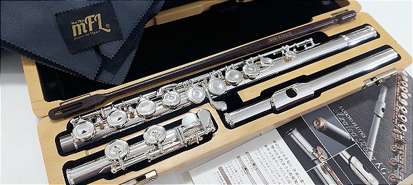 Flauta Sankyo CF-201, BOCAL PRATA 997