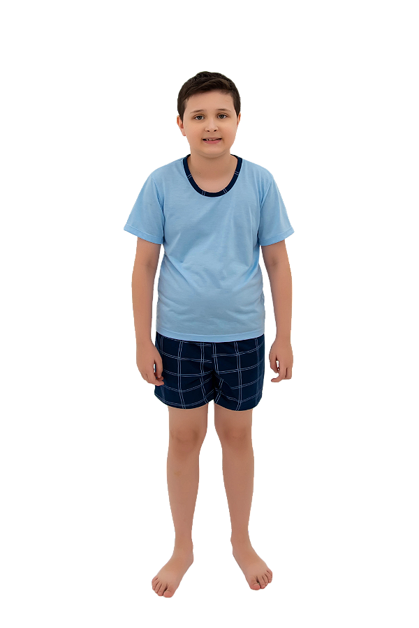 Conjunto infantil masculino básico