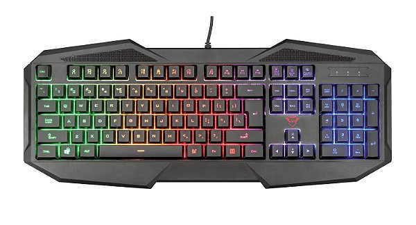 Teclado Gaming Trust 21621 GXT830RW Avonn - Preto