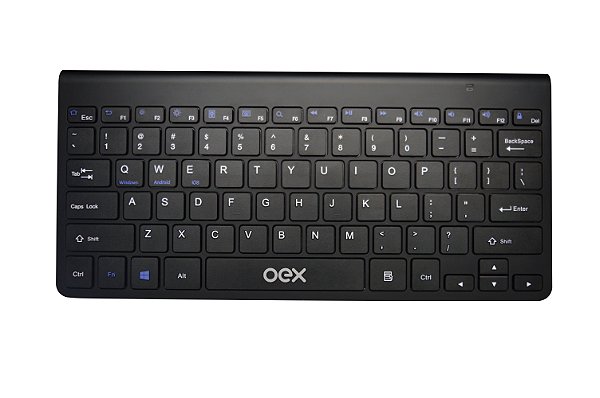 Teclado Bluetooth Elite Slim OEX TC-501 - Preto