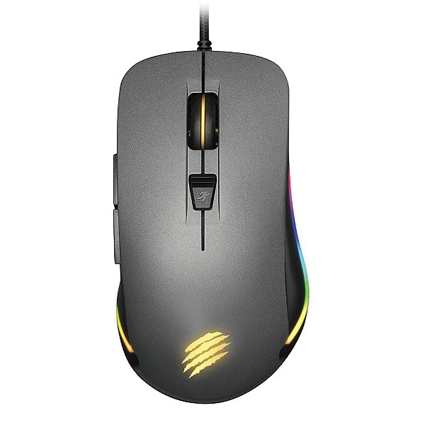 Mouse Gamer Oex Cronos, USB, 7200 DPI, LED RGB, 5 Botões, Sensor Pixart 3212, Cinza - MS320