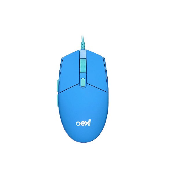 Combo Mouse + Mousepad Vibes MC200 Azul – OEX