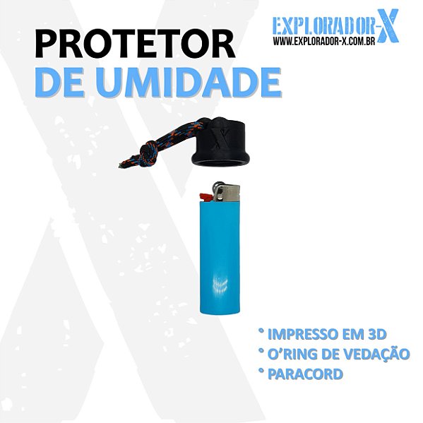 Protetor de Umidade p \ Isqueiro ( Sobrevivência )