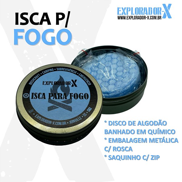 Algodão "Isca Para Chama" ( Sobrevivência )