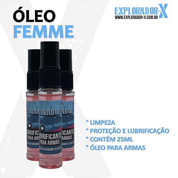 Òleo Lubrificante para Armas Femme
