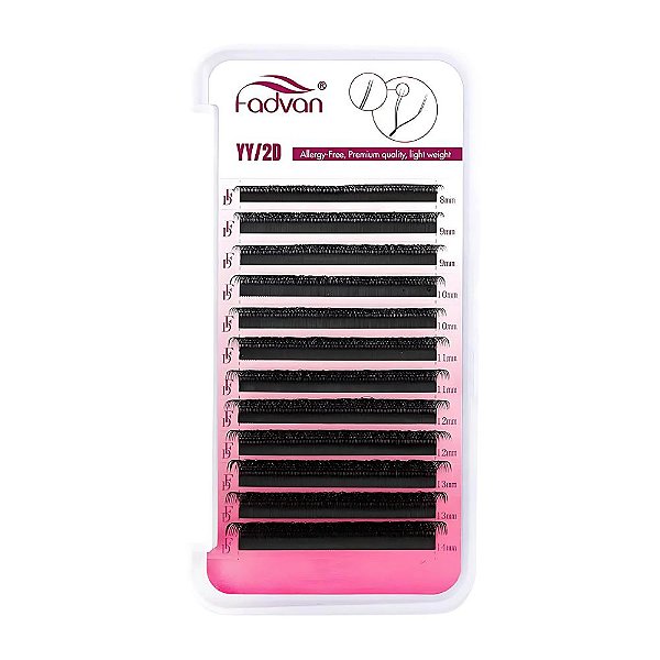 Cílios YY Fadvan para Volume Brasileiro