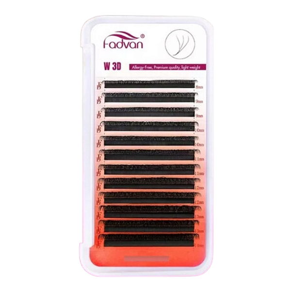 Cílios para Efeito Fox/Delineado 3D Fadvan Curvatura M/L