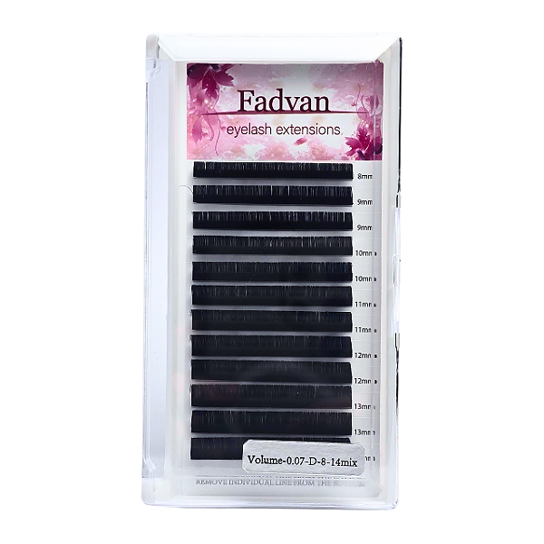 Cílios para Volume Russo 0.07 Fadvan