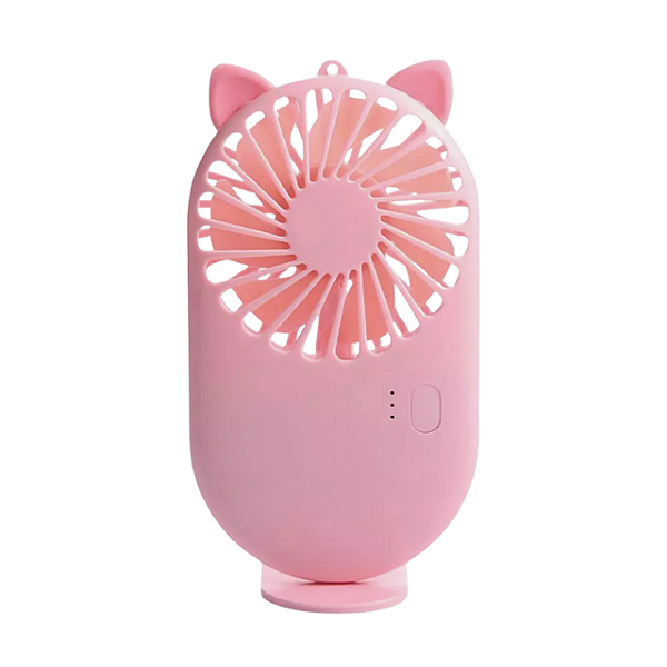 Mini Ventilador Gatinho para Extensão de Cílios