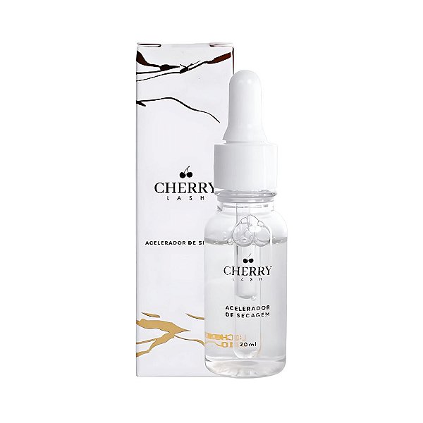 Acelerador de Secagem Cherry 20ml para Extensão de Cílios