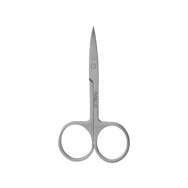 Tesoura Pequena de Aço Inox para Sobrancelhas