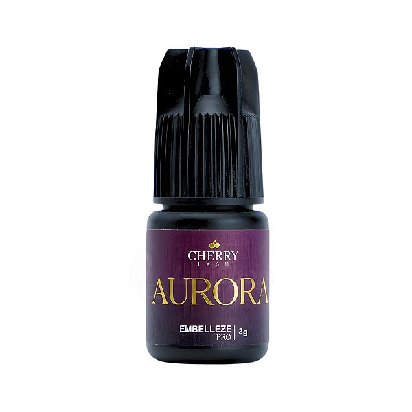 Cola Adesivo Cherry Aurora para Extensão de Cílios 3g