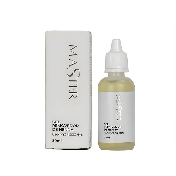 Removedor de Henna em Gel para Sobrancelhas Master 30ml