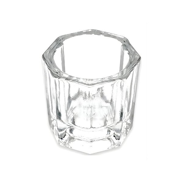 Copinho Copo Dappen De Vidro para henna e tintura Cílios e Sobrancelhas