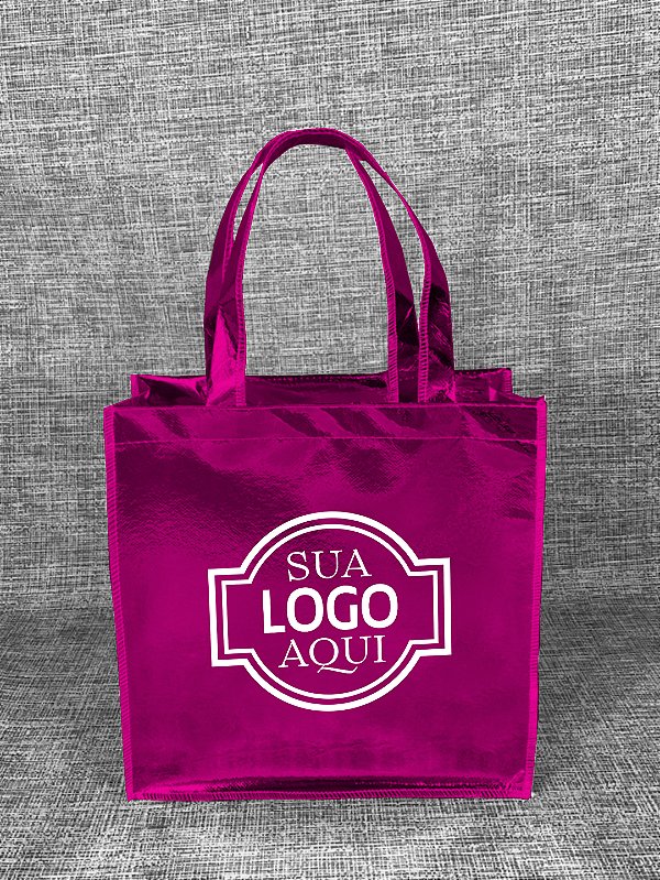 Mini Bolsa Metalizado Liso 25L x 25A x 10P (100 unidades)