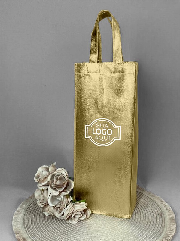 Bolsa de Vinho Metalizado Rugoso 13L x 35A x 10P (50 unidades)