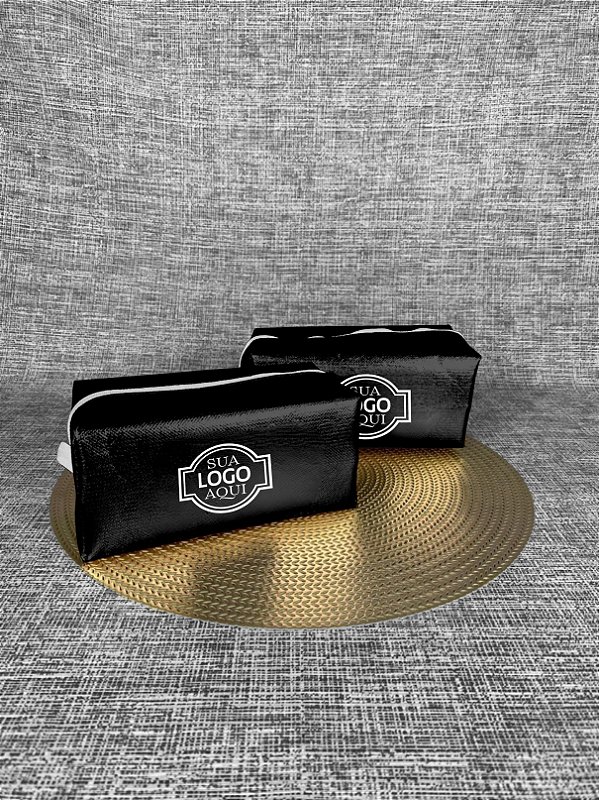 Nécessaire Estojo Metalizado Rugoso 20L x 10A x 10P (50 unidades)