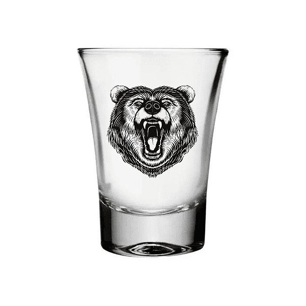 Copo de Shot Personalizado 60ml Urso