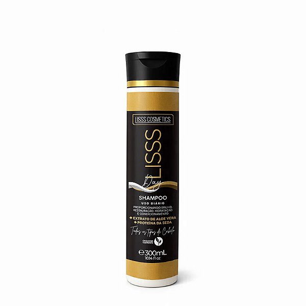 Shampoo Lisss Day Uso Diário 300ml – Lisss Cosmetics