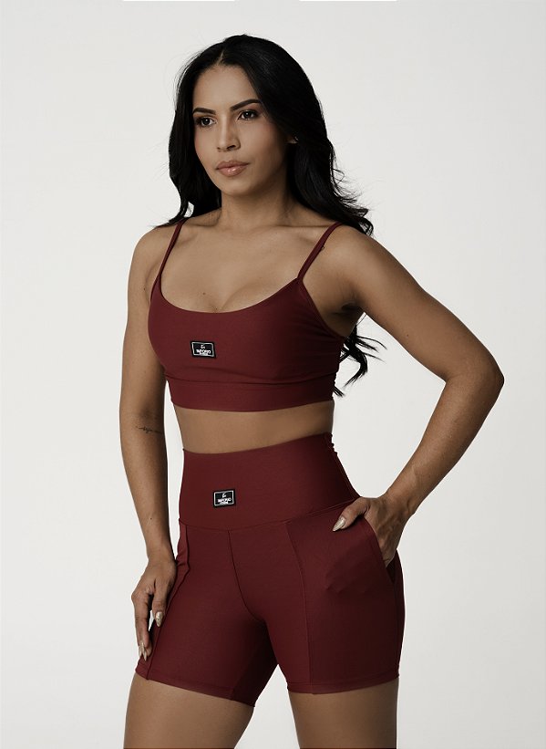 CONJUNTO FITNESS SHORT ELIANE