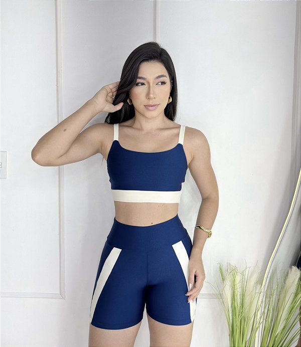 CONJUNTO FITNESS SHORT ALINE