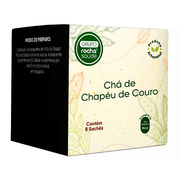 Chá de Chapéu de Couro Natural Rocha Saúde