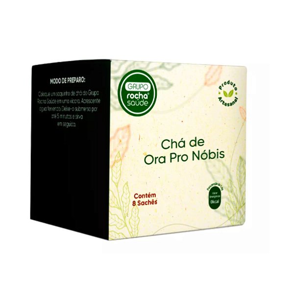 Chá de Ora pro Nobis Natural Rocha Saúde