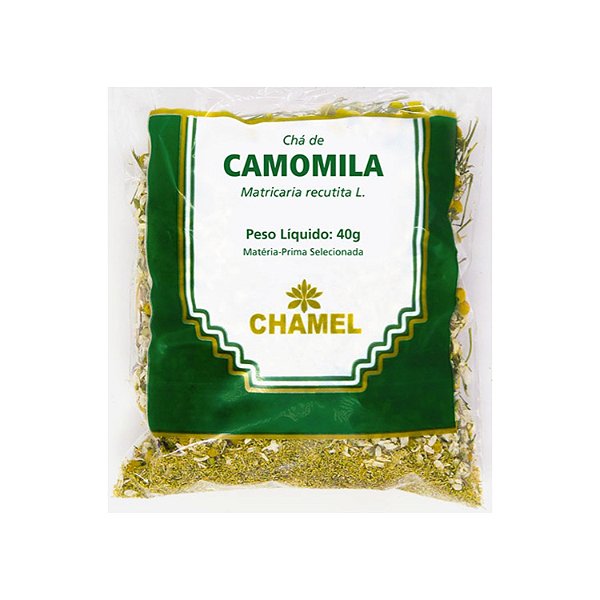 Chá Camomila Flor Natural 40g Pacote Chamel