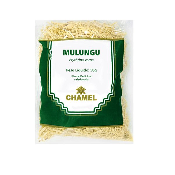 Chá Mulungu 50g Natural Pacote Chamel