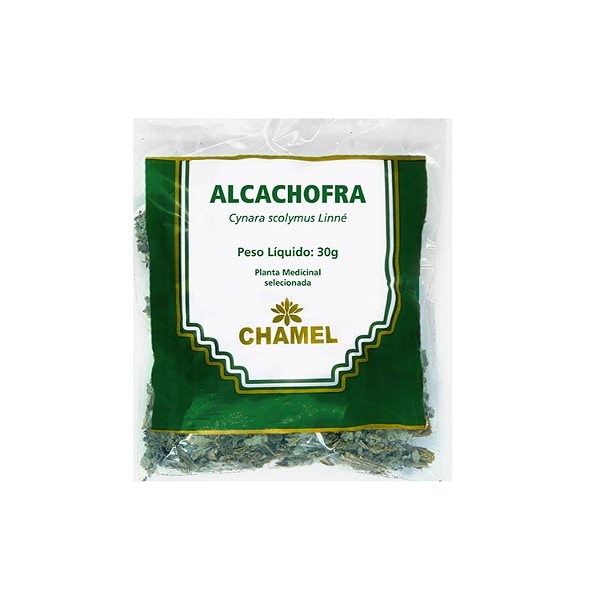 Chá Alcachofra Folhas 30g Natural Pacote Chamel