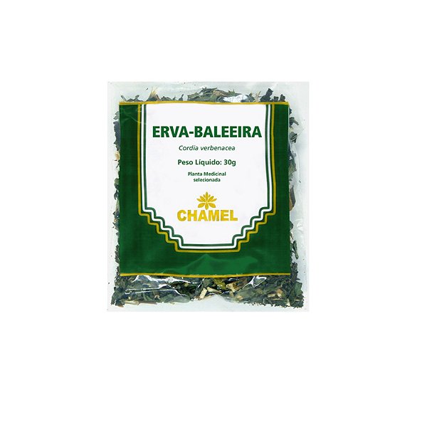 Chá Erva Baleeira 30g Natural Pacote Chamel