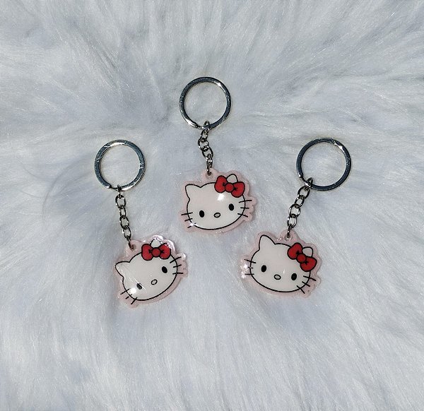 Chaveiro Hello Kitty - SOB ENCOMENDA