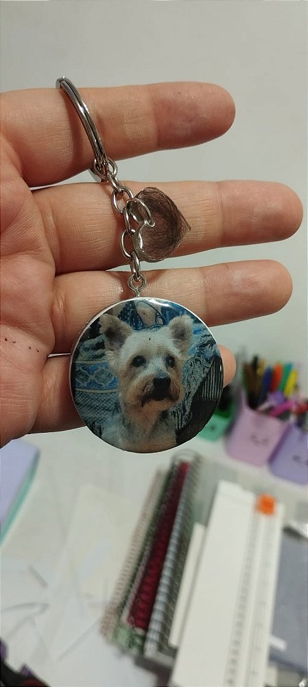 Chaveiro com Foto - SOB ENCOMENDA