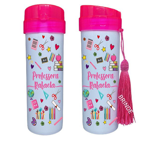 Squeeze Personalizada - Professora Professores ( Coloque seu Nome)