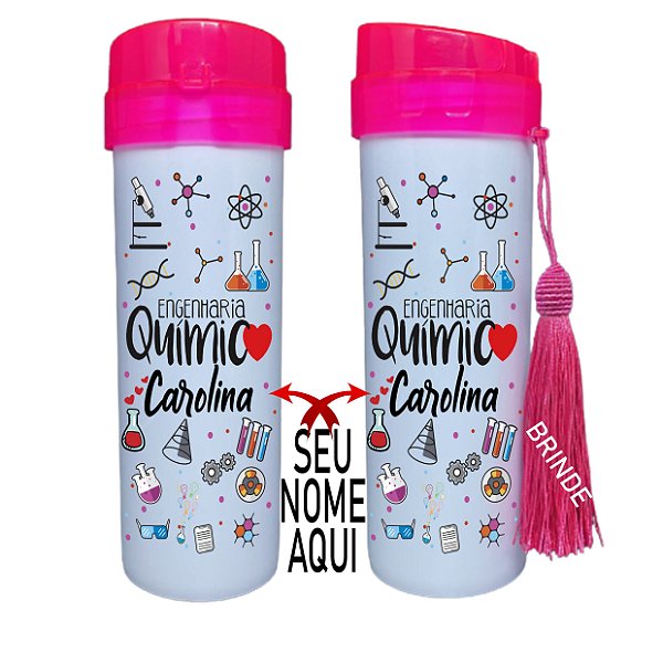 Squeeze Personalizada - Engenharia Química ( Coloque seu Nome)