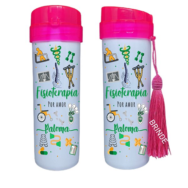 Squeeze Personalizada - Fisioterapia Fisioterapeuta ( Coloque seu Nome)