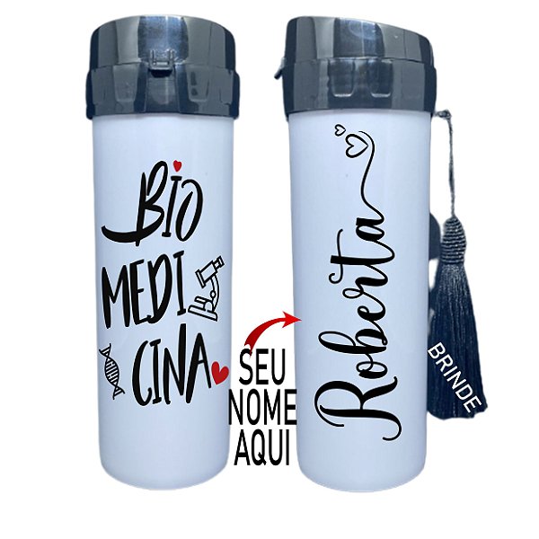 Squeeze Personalizada - Biomedicina ( Coloque seu Nome)