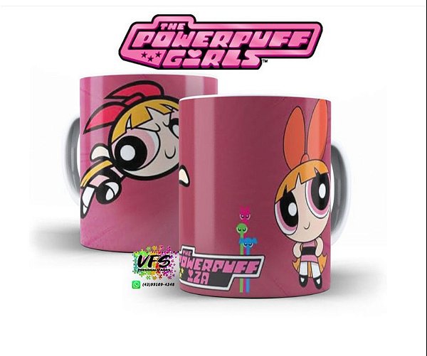 Caneca Personalizada -  Meninas Super Poderosas ( coloque nome )
