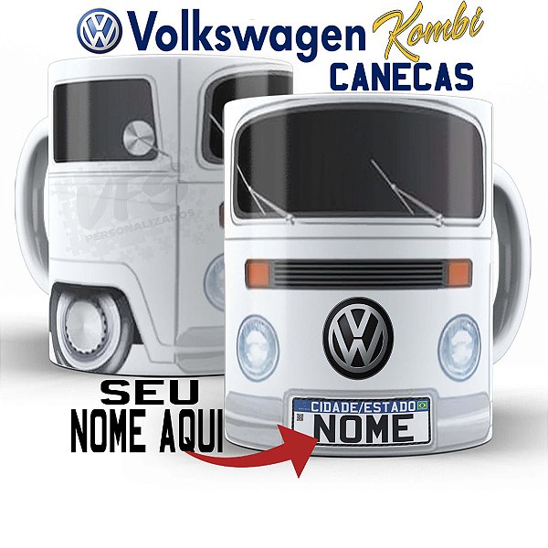 Caneca personalizada Volkswagen Kombi - Vfs Personalizados