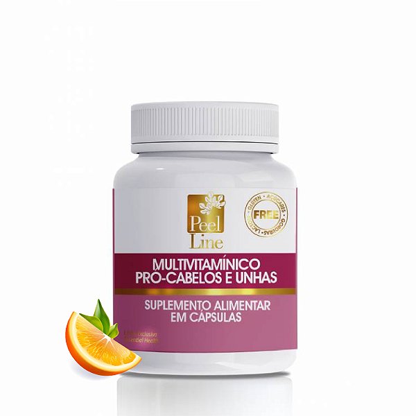 Multivitamínico Pró-Cabelos e Unhas - 30 caps