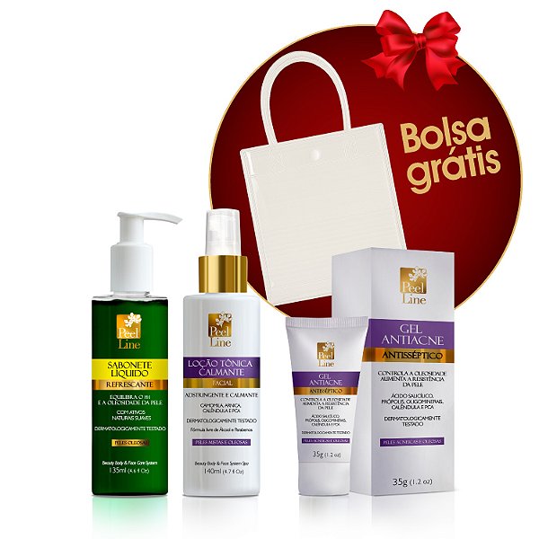 Kit Antiacne e antioleosidade - 3 itens / Personal Care