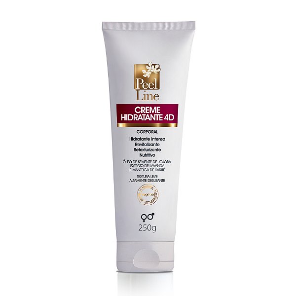 NOVO - Creme Hidratante 4D Corporal - 250g
