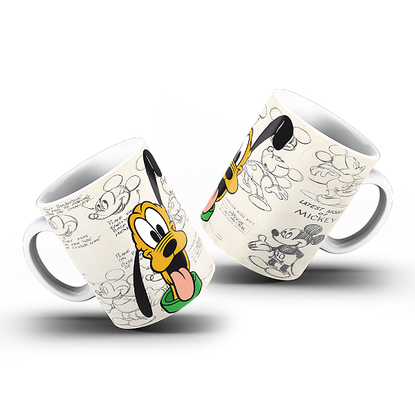 Caneca Turma Disney Pluto