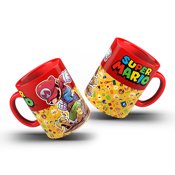 Caneca Mario Infinity Geek