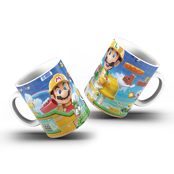 Caneca Mario & Luigi Brothers