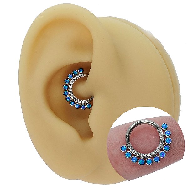 Piercing Argola Clicker Em Titânio OMG 2.0