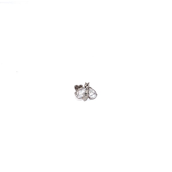Piercing Labret em Titânio PVD Big Abelha