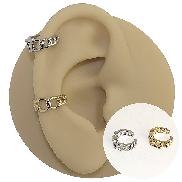 Piercing Argola Folheado Fake Elos