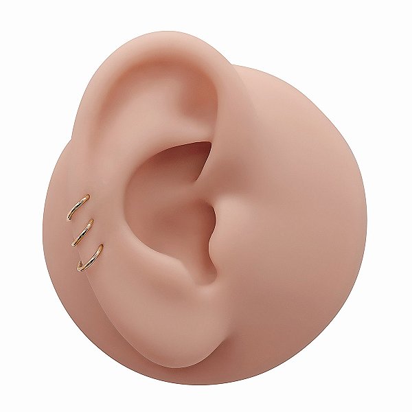 Piercings Australianos Argola Segmento em Titânio