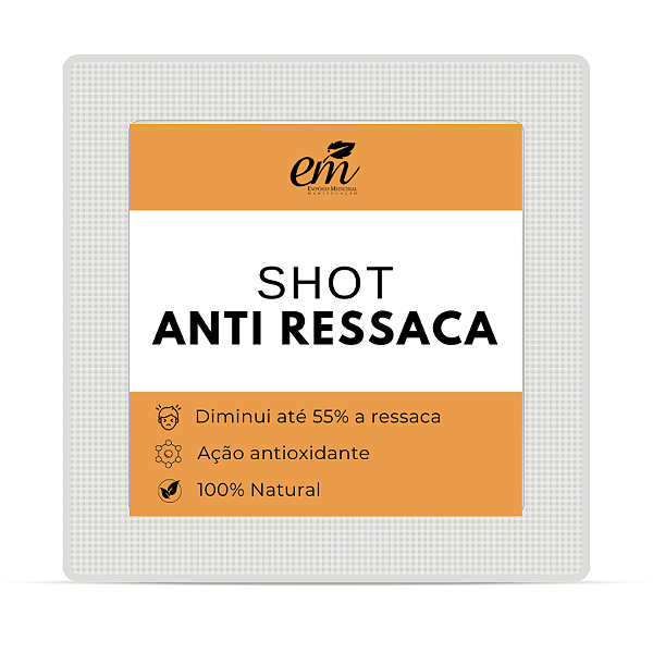 Shot Anti Ressaca - Caixa com 10 unidades